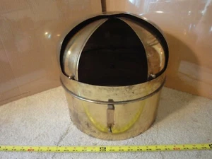Rare! Vintage Solarlite, Chicago, Ship's Binnacle, 13" brass compass shroud - Picture 1 of 11