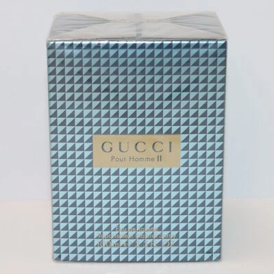 GUCCI Pour Homme II EDT Colonia Spray 3.3oz/100ml Sellado Descontinuado RARO Foto 1 de 4