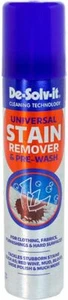 De Solv It Universal Stain Remover Pre Wash 100ml Clothing Fabric Furnishing - Imagen 1 de 1