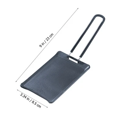  Metal Grill Pan Nonstick Grill Pan Camping Steak Pan Barbecue Grill Pan with - Image 1 of 4