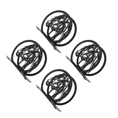  4 Count Porta Tovaglioli Porta Tovaglioli di Carta Porta Asciugamani di Carta - Immagine 1 di 4