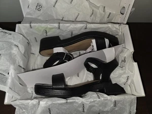 NIB Sonoma "TOSCA" Black Sandals Size 7.5 - Picture 1 of 6