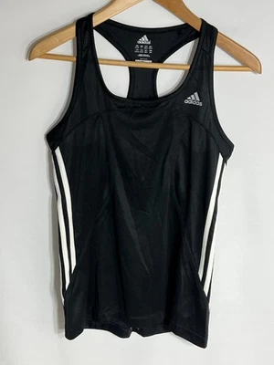 Camiseta sin mangas de entrenamiento Adidas Response Climalite | Damas | Negra/Blanca | Mediana Foto 1 de 4