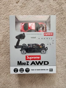 New Supreme Kyosho Mini-Z AWD Nissan Skyline Nismo R33 RC Car Readyset FW22 Red - Picture 1 of 4