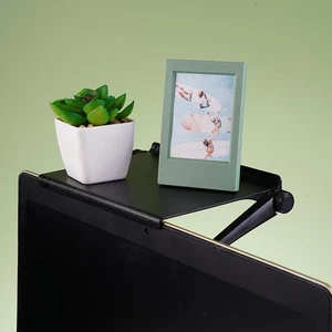 Space Saver Desktop Clutter Organizer Tv Computer Screen Shelf Organizer - Bild 1 von 9