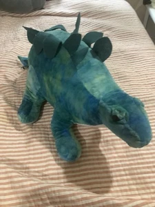 Green Stegosaurus Large Plushie 24 Inches - Picture 1 of 11