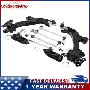 12PCS Front Lower Control Arms w/ Ball Joint For 07-11 HONDA CR-V 2.4L K750297 - Picture 1 of 12