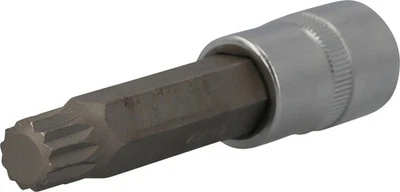 Brilliant Tools 1/2" Vielzahn-Bit-Stecknuss, 100 mm lang, M14