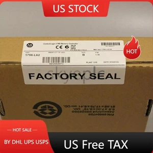 Allen-Bradley 1756-L62 ControlLogix Processor Unit Controller New AB 1756 L62 - Picture 1 of 5