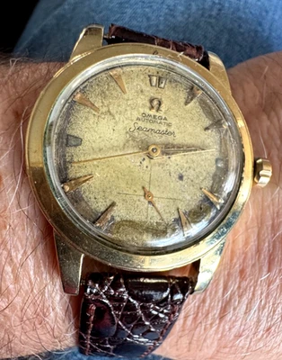 OMEGA SeaMaster Automatic Vintage 14k Gold-Filled Men’s Watch WORKS VERY RARE - Image 1 of 4