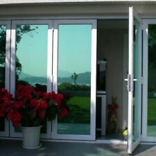 Window Film Mirrored 25%VLT Green&silver One way Privacy Reflective Heat Control