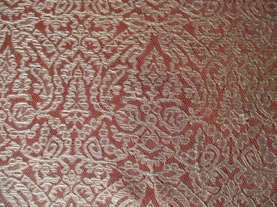 Dentelle ancienne 1930 soie MP 2,45 m x 0,96 m - Photo 1/4