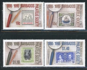BARBADOS 909-12 SG1066-69 MNH 1996 Philatelic Society set of 4 CV$5 - Picture 1 of 1