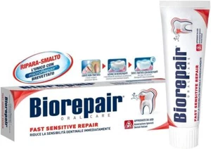 1pc non flouride biorepair fast sensitive REPAIR toothpaste 75ml repairs damage