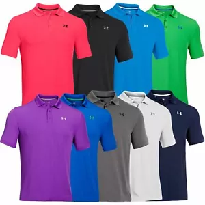 Mens Under Armour Performance Polo Golf Shirt M L XL 2XL 3XL 4XL 1242755 DEFECT - Picture 1 of 253