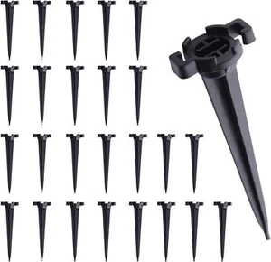 50 PCS Plastic Ground Spikes Stakes, C7,C9 4.5" Holiday Lights Stakes - Picture 1 of 3