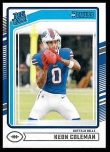 2024 Donruss #358 Keon Coleman - Picture 1 of 2