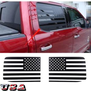 2PCS Rear Door Window Glass Stickers Cover For Ford F-150 2015-2020 71*48cm - Picture 1 of 8