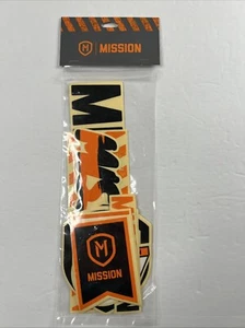 Mission BMX Sticker Confezione Adesivi Assortiti P/N MN9001AST Skate Park Bici - Foto 1 di 5