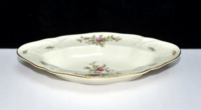 Rosenthal Classic Rose Sanssouci PRATO DE SABOR 10 1/8" Flores de Ouro Marfim NÃO USADO - Imagem 1 de 4