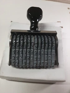 Bn 2/1/2 12 Band Ink Stamper - Picture 1 of 4