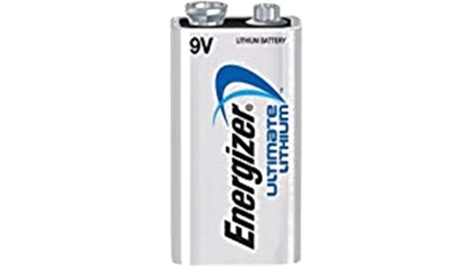 1 Energizer Ultimate Lithium 9V (9 Volt) Battery (L522, 6LR61, 1604LC) - Image 1 of 1
