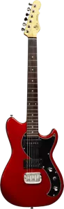 GUITARE ELECTRIQUE G&L TRIBUTE FALLOUT CANDY APPLE RED TFAL-CAR-R - Foto 1 di 3