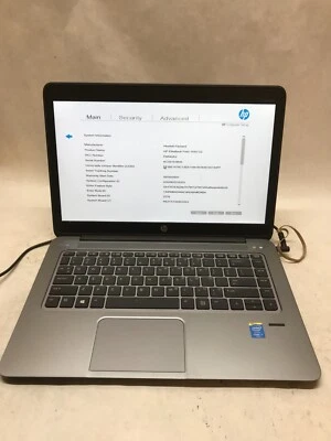 HP EliteBook Folio 1040 G2 14" Intel i7-5600U 4GB RAM NO HDD/OS NO BATTERY -  DW - Image 1 of 4