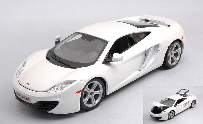 McLaren MP4/12C 2016 White 1:24 BURAGO 21074W - Immagine 1 di 1