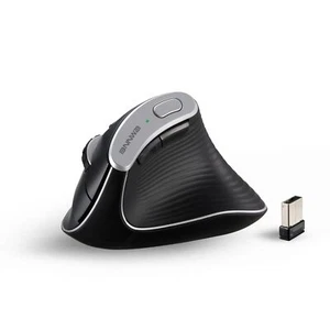 Wireless Vertical Ergonomic Mouse Bluetooth & 2.4G Connectivity 3 DPI Setting... - Picture 1 of 7