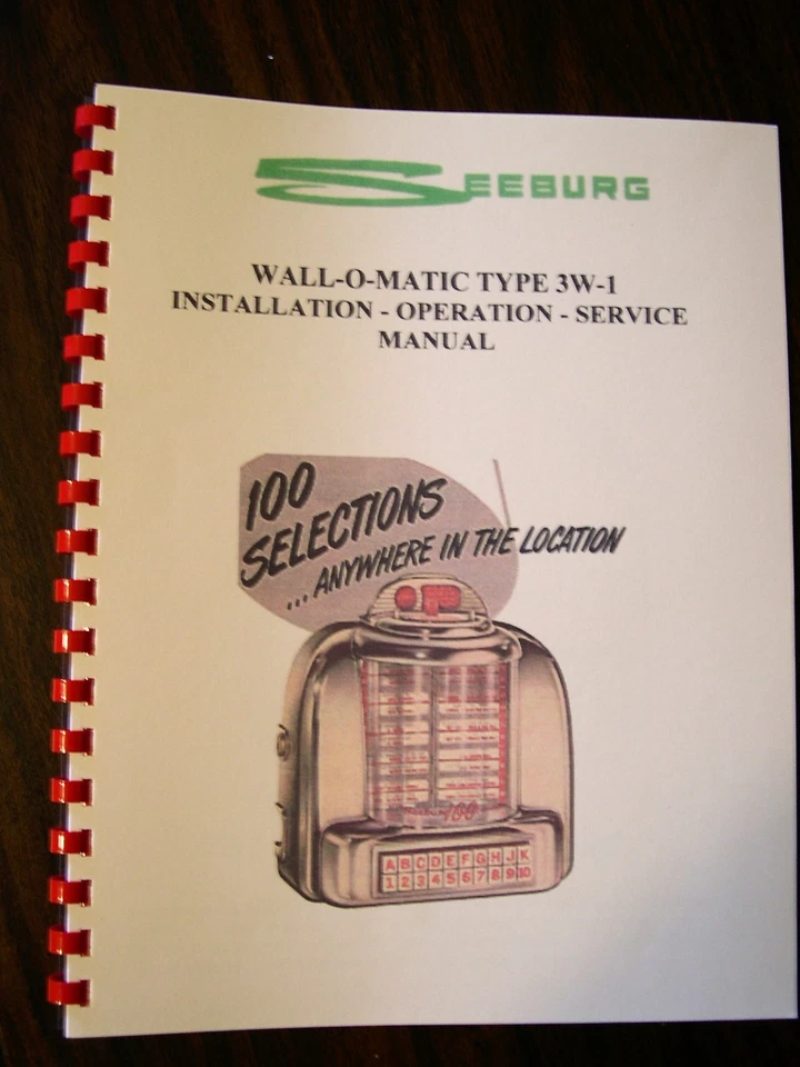 Caja de pared manual Seeburg modelo 3W-1  Foto 1 de 1