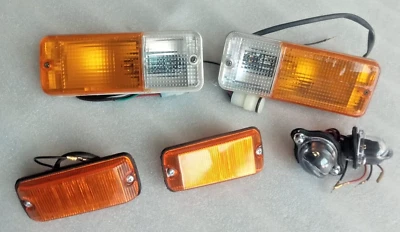 Suzuki SJ410 SJ413 Samurai Sierra Jimny Gypsy Indicator & Turn Signal Light Set Foto 1 de 4