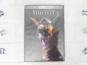 Michael Jackson's This Is It Exclusive Limited Edition 2-Disc DVD New Sealed - Picture 1 of 4