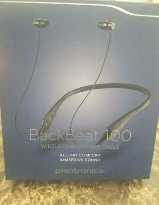  Plantronics BackBeat 100 Bluetooth Wireless Earbud Headphones music and calls - Image 1 of 2