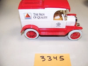 1913 FORD MODEL T DELIVERY TRUCK BANK, CITGO (ITEM #3345) - Bild 1 von 7