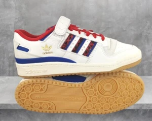 adidas Forum 84 Low Off Men's Size 9.5 White Scarlet Collegiate Royal GV9606 - Picture 1 of 12