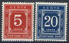 sw2361 Kenya - Postage Due Sc#J1c, J3c Hinged - Special Price