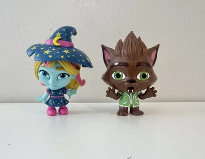 Super Monsters Set De Dos Katya & Lobo Netflix Juguete Figura De Acción Estatuilla 4" Foto 1 de 4