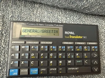 Vintage Royal Travel Translator TM12. - Image 1 of 4