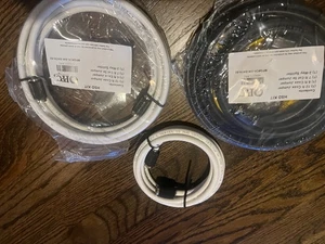 TWO PPC HSD Kit 12ft Coax Jumper 606211-PPC Networking / Coaxial Cabling Kit - Afbeelding 1 van 2