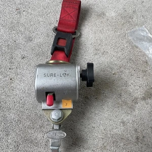 USED SURE-LOK FE200855 Right Hand Crank Retractor Wheel Chair Seat Belt Assembly - Picture 1 of 4