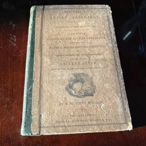 S. Augustus Mitchells antike Geographie für Akademien Schulen & Familien 1849 - Bild 1 von 12