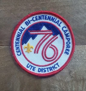 1776 - 1976 American Revolution Bicentennial World Jamboree patch - Picture 1 of 2