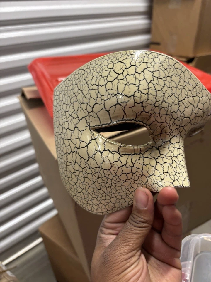 Media Máscara Veneciana Espíritu Halloween Mascarada Juegos con disfraces Foto 1 de 3