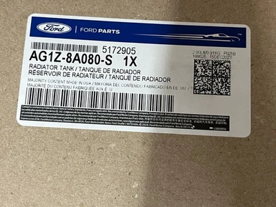 OEM NUEVO 11-19 Ford Taurus Explorer refrigerante desmagnetizador depósito depósito botella Foto 1 de 2