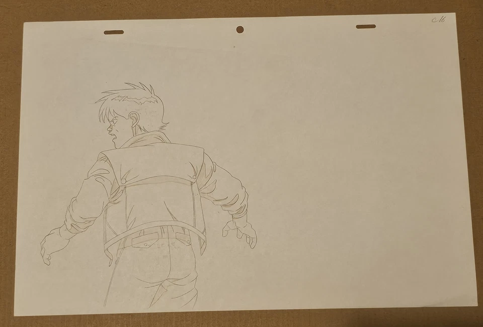 Katsuhiro Ôtomo Akira Anime 1988 Original Production Cel Douga Sketch  - Image 1 of 1