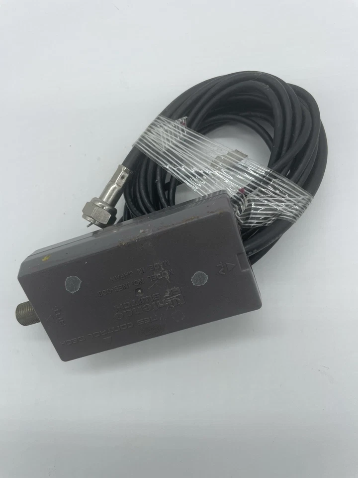 Original OEM 8 BIT NES Nintendo AV Cable Audio Video Cable Authentic Coax - Image 1 of 1