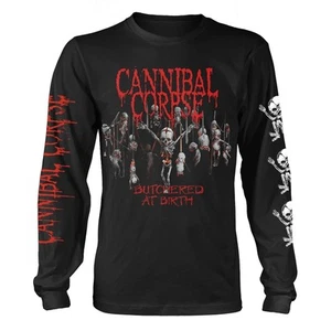 CANNIBAL CORPSE - BUTCHERED AT BIRTH BABY BLACK (FOTL) Long Sleeve Shirt Large - Picture 1 of 2
