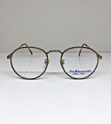 Nuevo VINTAGE Polo Ralph Lauren Polo Clásico Vl Anteojos C. 077 Tortuga y Dorado Foto 1 de 4