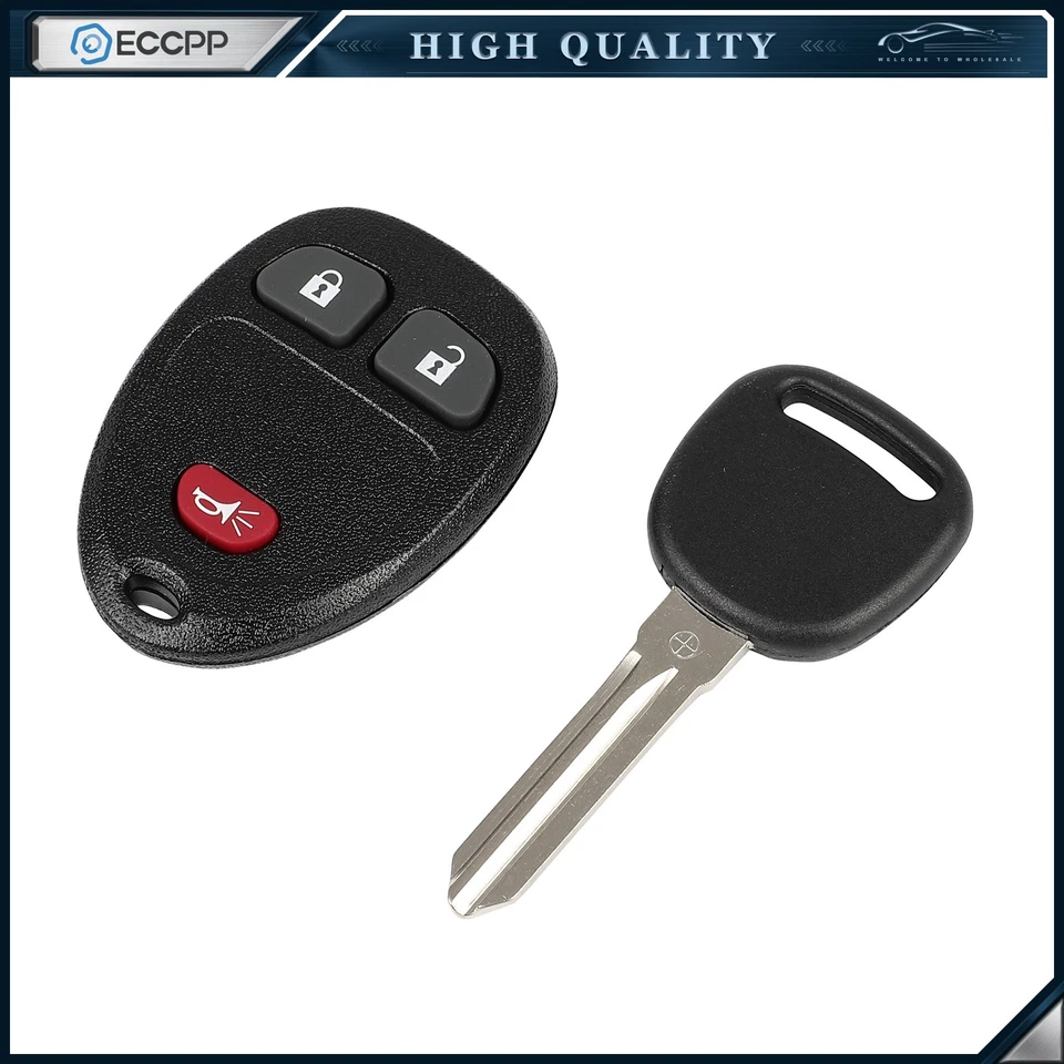 Mando a distancia para Chevrolet Silverado Express GMC Sierra Yukon Cadillac + llave Foto 1 de 4